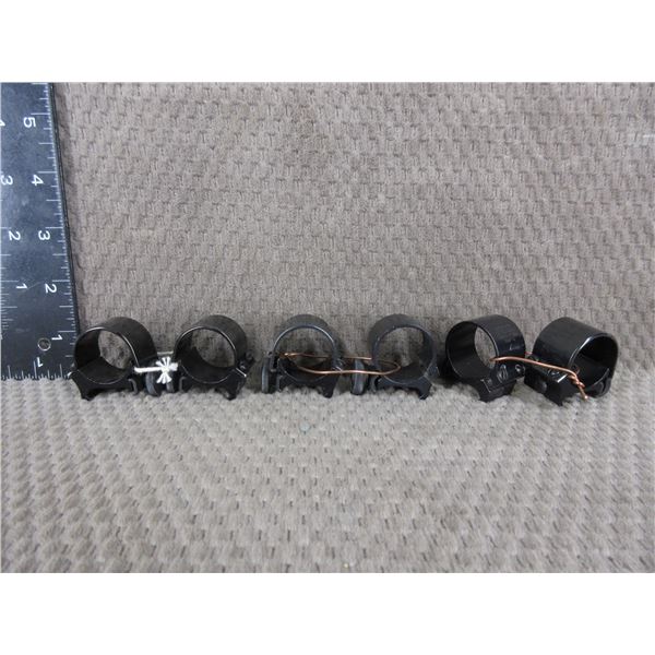 Weaver 1" Standard Low Rings 3 Sets - Used