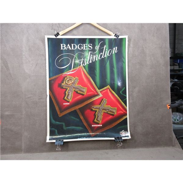 Canada WWII Propaganda Poster - Badges of Distinction