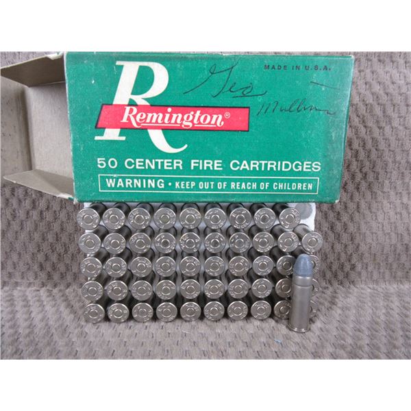 38 Special 158gr Lead Remington - Box of 50
