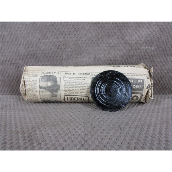 Roll of Peters Duvrock Targets - Date on Newspaper 1930