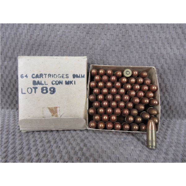 9MM Ball - Box of 64