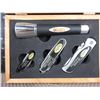 Image 3 : Sheffield Knife & Tool Set in Wood Case