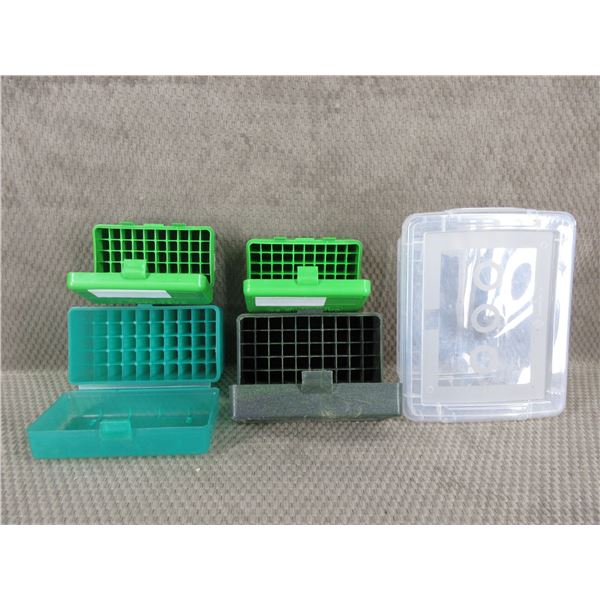 4 - Plastic Ammo Cases & Mini Tote