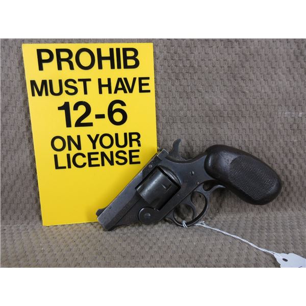 PAL MUST HAVE 12-6 ON IT TO BUY THIS - H&R in 38 S&W