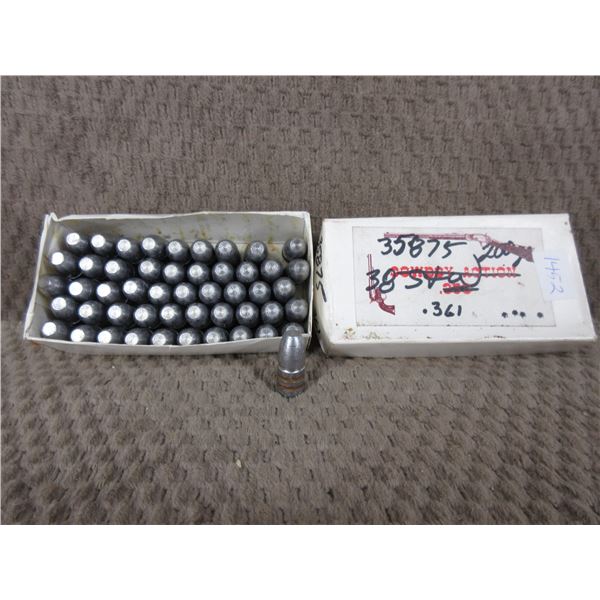 .361 Diameter 200gr Lead Bullets - Box of 50