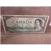 Image 1 : 1954 - One Canadian Dollar Bill - Devil's Face