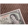 Image 2 : 1954 - One Canadian Dollar Bill - Devil's Face