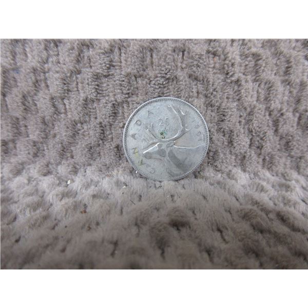1951 Canadian Twenty Five Cent Coin
