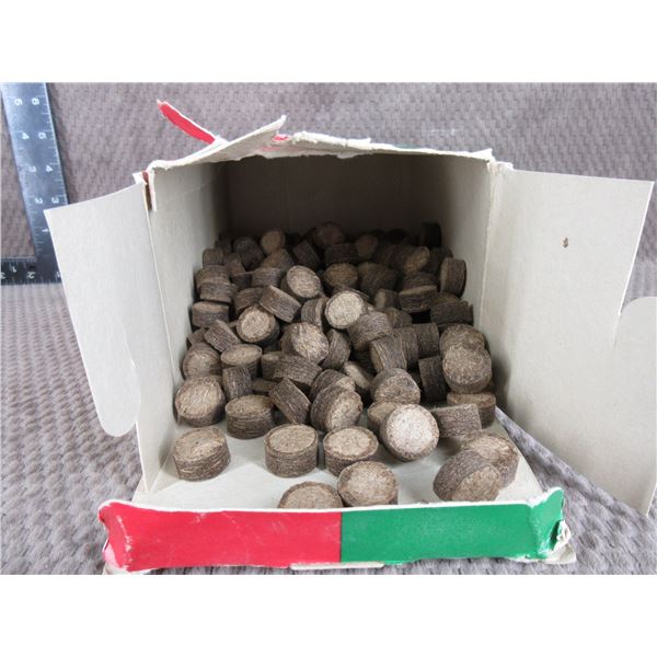 12 Gauge Fibre 3/8" Wads CIL - Approx. 1/2 Box of 500