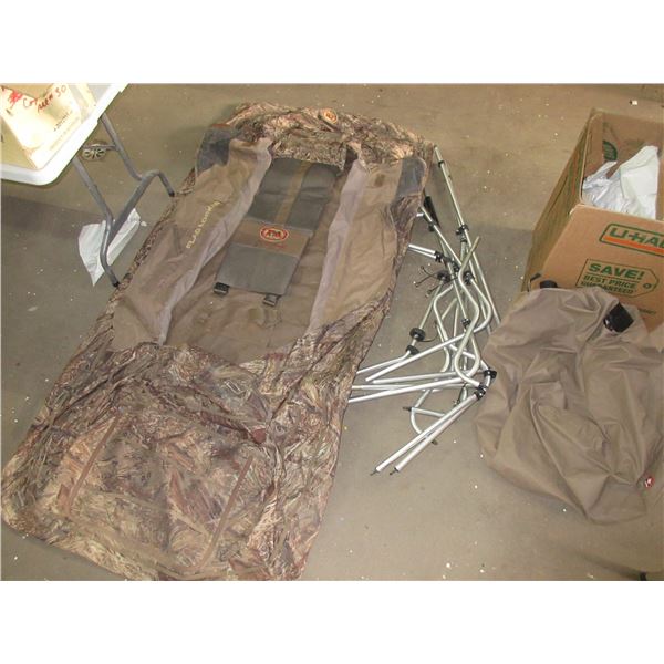 Hunting Blind has some damage