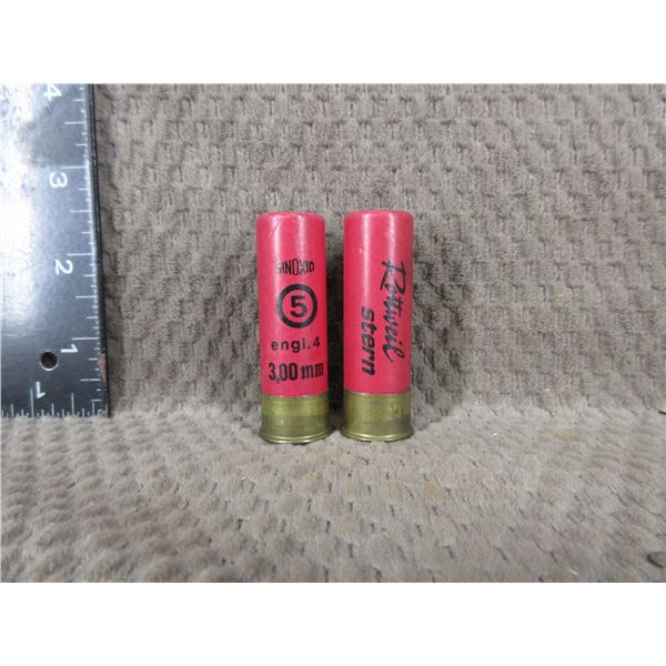 16 Gauge - 2 - # 5 Shot Rottweil Stern Shells