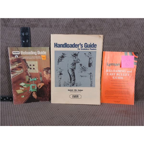 3 - Reloading Guides - Lyman, RCBS & IMR