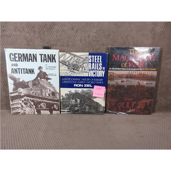 3 Military Books