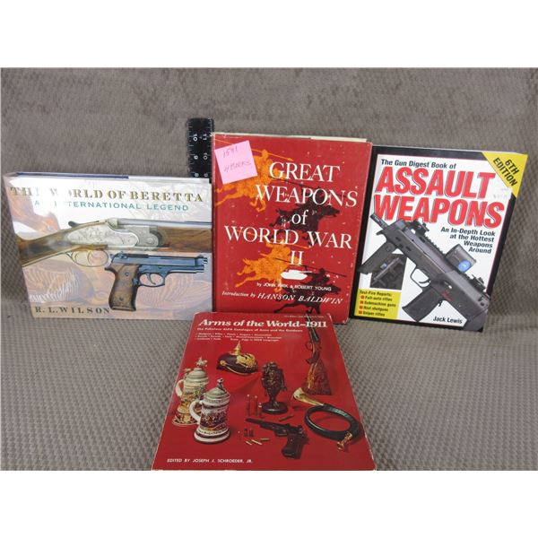4 Military Books