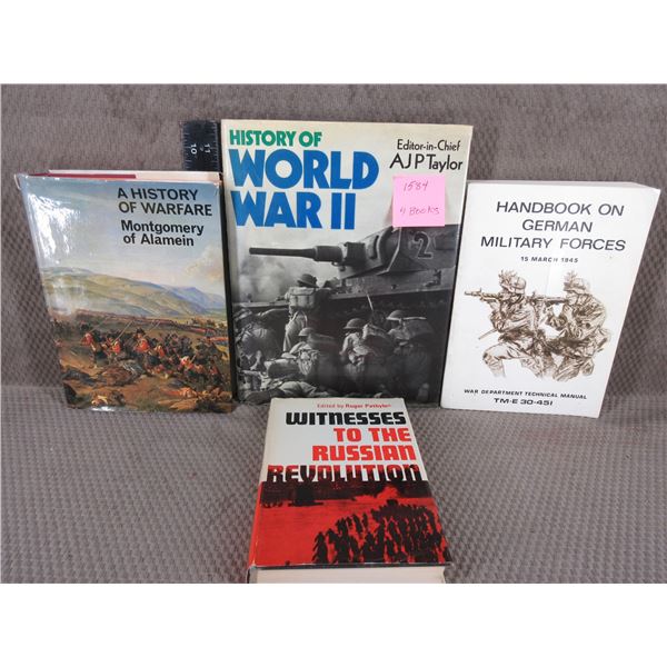4 Military Books