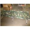 Image 1 : Folding Metal Cot in Bag - Appears to be in good condition