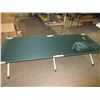 Image 1 : Outbound Metal Folding Cot in Bag