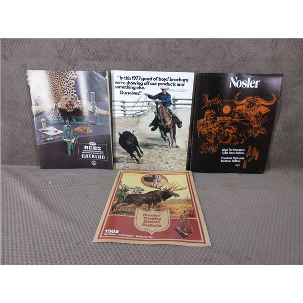 4 - Bullet & Reloading Brochures
