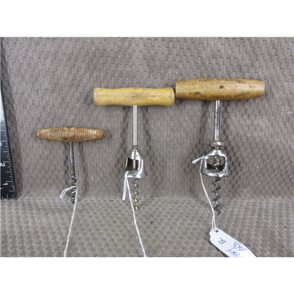 3 - Vintage Cork Screws