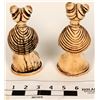 Image 2 : Asian Musician Carvings, Bone-like Epoxy [108665]