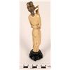 Image 2 : Faux Ivory Statuette of Asian Woman [108676]