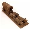 Image 2 : Wood Carving Folk Art Piece [131410]