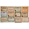 Image 1 : Obscure Movie Co. Stock Certificates (20) [126799]