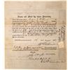 Image 2 : Columbian Manufacturing Company 1854 Stock Certificate [127602]
