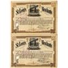 Image 1 : St. Louis Merchant's Bridge Company Stock Certificates (2) [128580]
