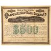 Image 1 : Clifton Iron and Nail Company 1870 Bond [127969]
