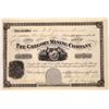 Image 1 : Gregory Mining Company Stock Certificate [129588]