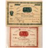 Image 1 : Algonquin Company Stock Certificate Pair [127168]