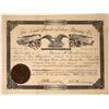 Image 1 : Very Rare Legal Tender Silver Mining Company Stock of Victor, Montana, 1893 [123871]