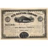 Image 1 : Alta Montana Company Stock Certificate Signed by Town Founder [127177]