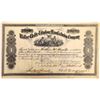 Image 1 : Wallace Electric Telephone Manufacturing Co. Stock Certificate [126395]