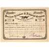 Image 1 : Overland Telephone & Telegraph Company Stock Certificate [126401]