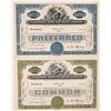 Image 1 : Telephone Bond & Share Company Stock Certificate Pair [126249]