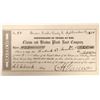 Image 1 : Plank Road Company, Clinton and Blendon, Ohio Stock Certificate [127613]