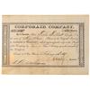 Image 1 : Rubber Boot & Shoe Manuf. L. Candee & Company Stock Certificate 1867 [127611]