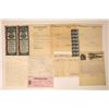 Image 1 : Colorado Mining Bonds and Ephemera (8) [111849]