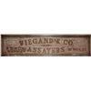 Image 1 : Wiegand & Company Original Sign - Iconic Comstock Assayer [25301]