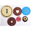 Image 1 : Casino Chips, Pocket Mirror, Pins Misc Group (Lot of 6) [132248]