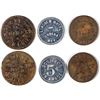 Image 1 : Eureka, Nevada Token Trio [134235]