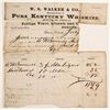 Image 1 : Colorado Whiskey Billhead [90297]