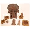 Image 1 : Mayan/Aztec Terra Cotta  Pottery Artifacts (5 Items) [117742]