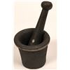 Image 1 : Small Cast Iron Mortar & Pestle Reproduction [117372]