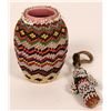Image 1 : Two Miniature Beaded Items [119998]