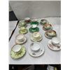 Image 1 : Fancy Antique Cup & Saucer Collection (12) [136353]