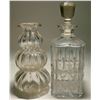 Image 1 : Two Clear Glass Decanters [117951]