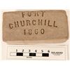Image 1 : Adobe Brick Commemorative from Ft. Churchill [124647]